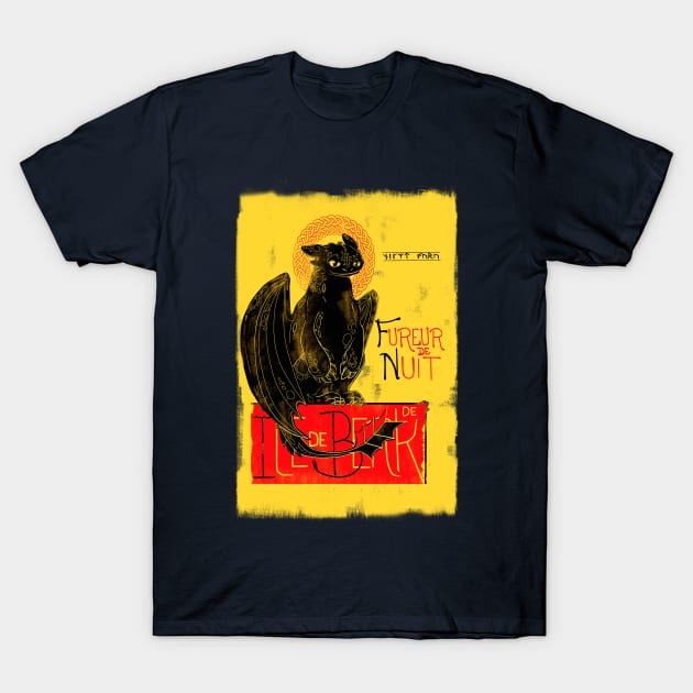 Fury of the Night T-Shirt by Scribble Creatures